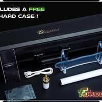 Darth Sidius' Lightsaber Neopixel or RGB, Emperor Palpatine, w/ Custom Blade & Hard Case, Star Wars (XenoPixel V3 or RGB)