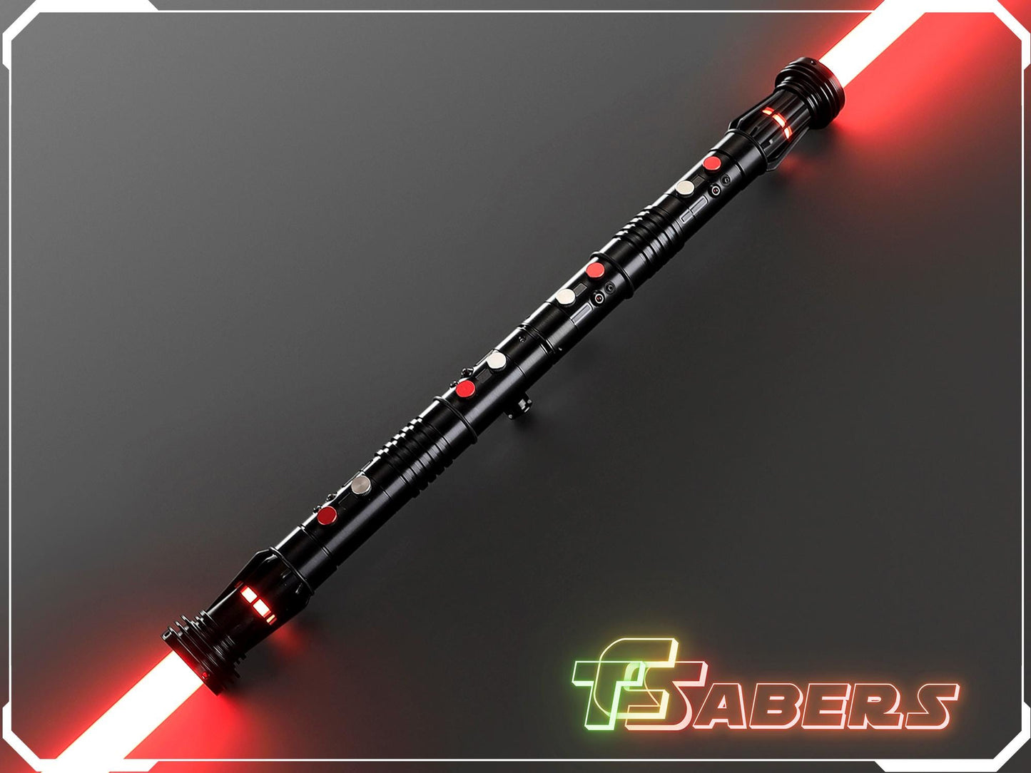 Darth Maul Lightsaber Neopixel or RGB, w/ Custom Blade, Star Wars (XenoPixel V3, Proffie 2.2, or RGB)