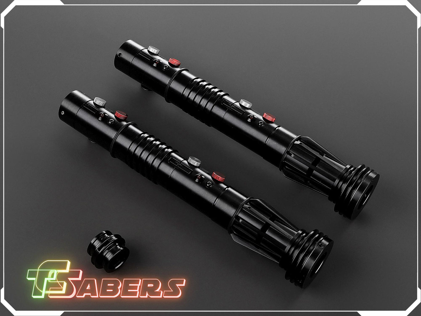 Darth Maul Lightsaber Neopixel or RGB, w/ Custom Blade, Star Wars (XenoPixel V3, Proffie 2.2, or RGB)