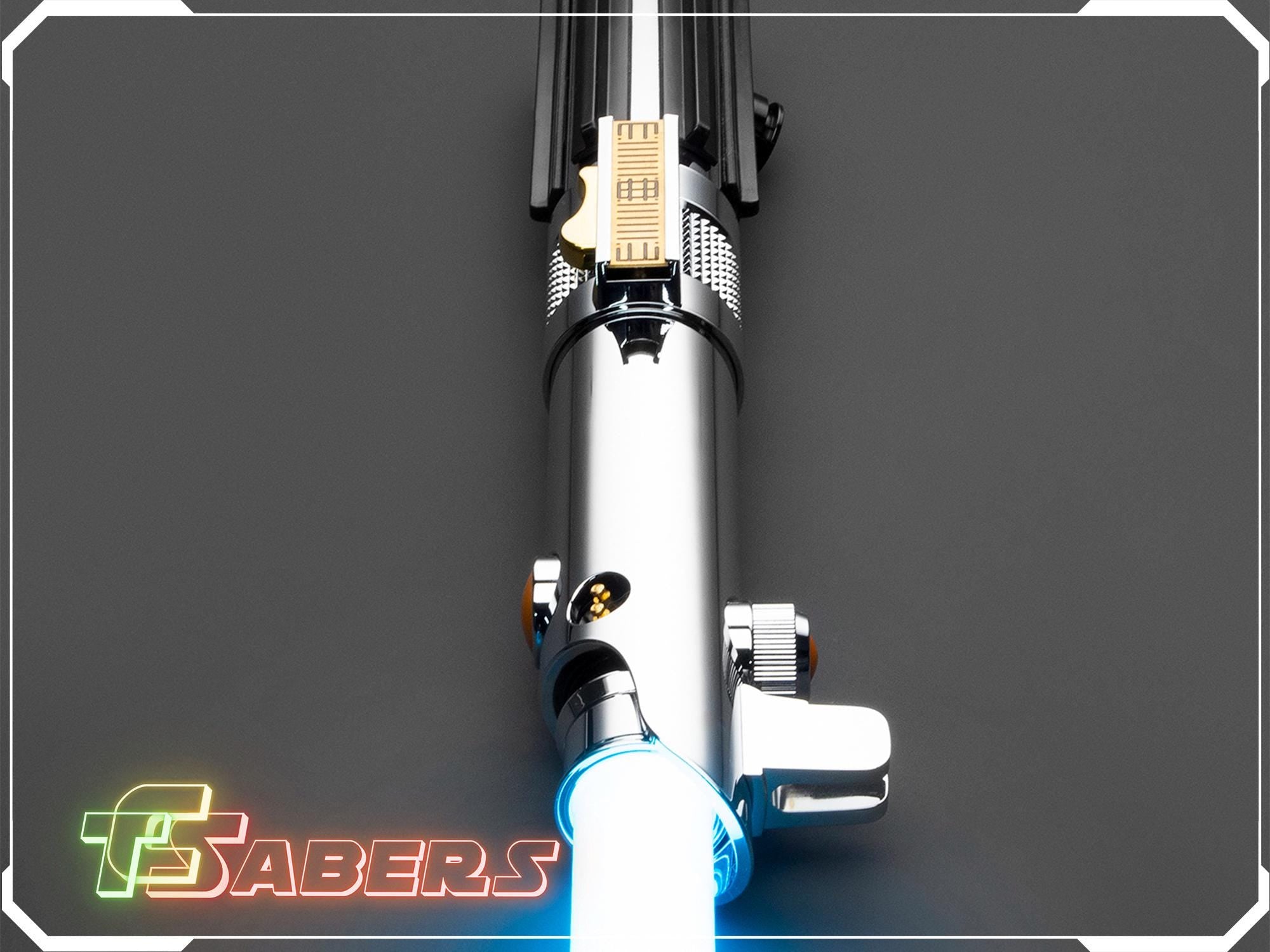 Anakin's EP3 Lightsaber Neopixel or RGB, Revenge of the Sith, w/ Custom Blade & Hard Case, Star Wars (XenoPixel V3, Proffie 2.2, or RGB)