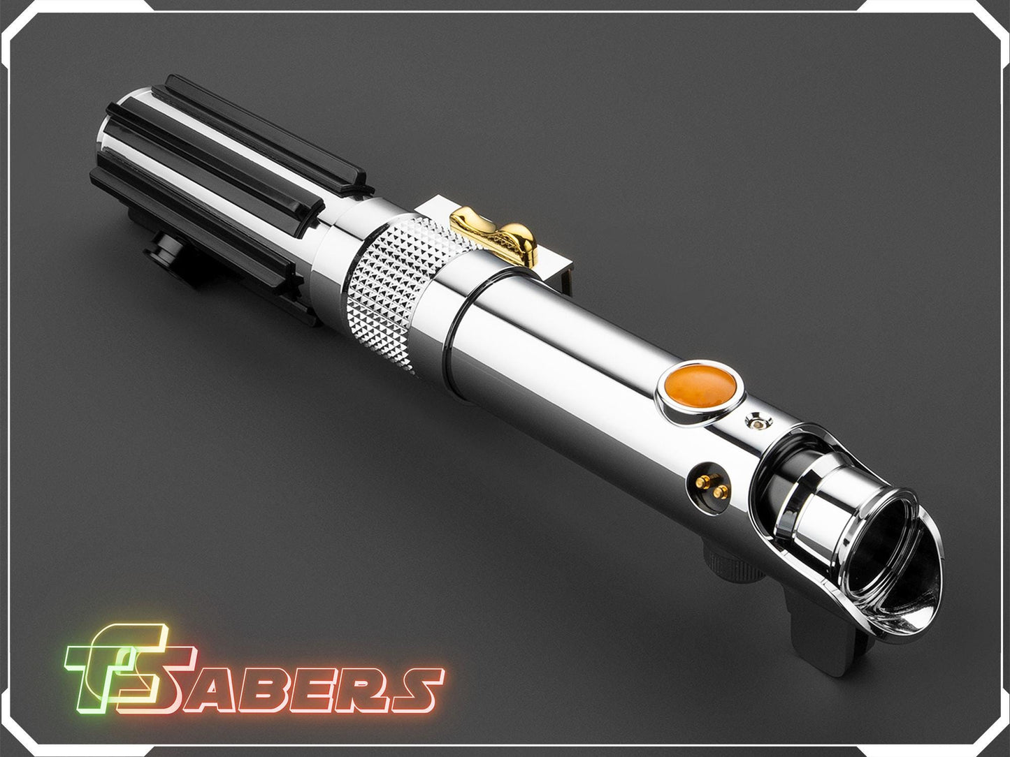 Anakin's EP3 Lightsaber Neopixel or RGB, Revenge of the Sith, w/ Custom Blade & Hard Case, Star Wars (XenoPixel V3, Proffie 2.2, or RGB)