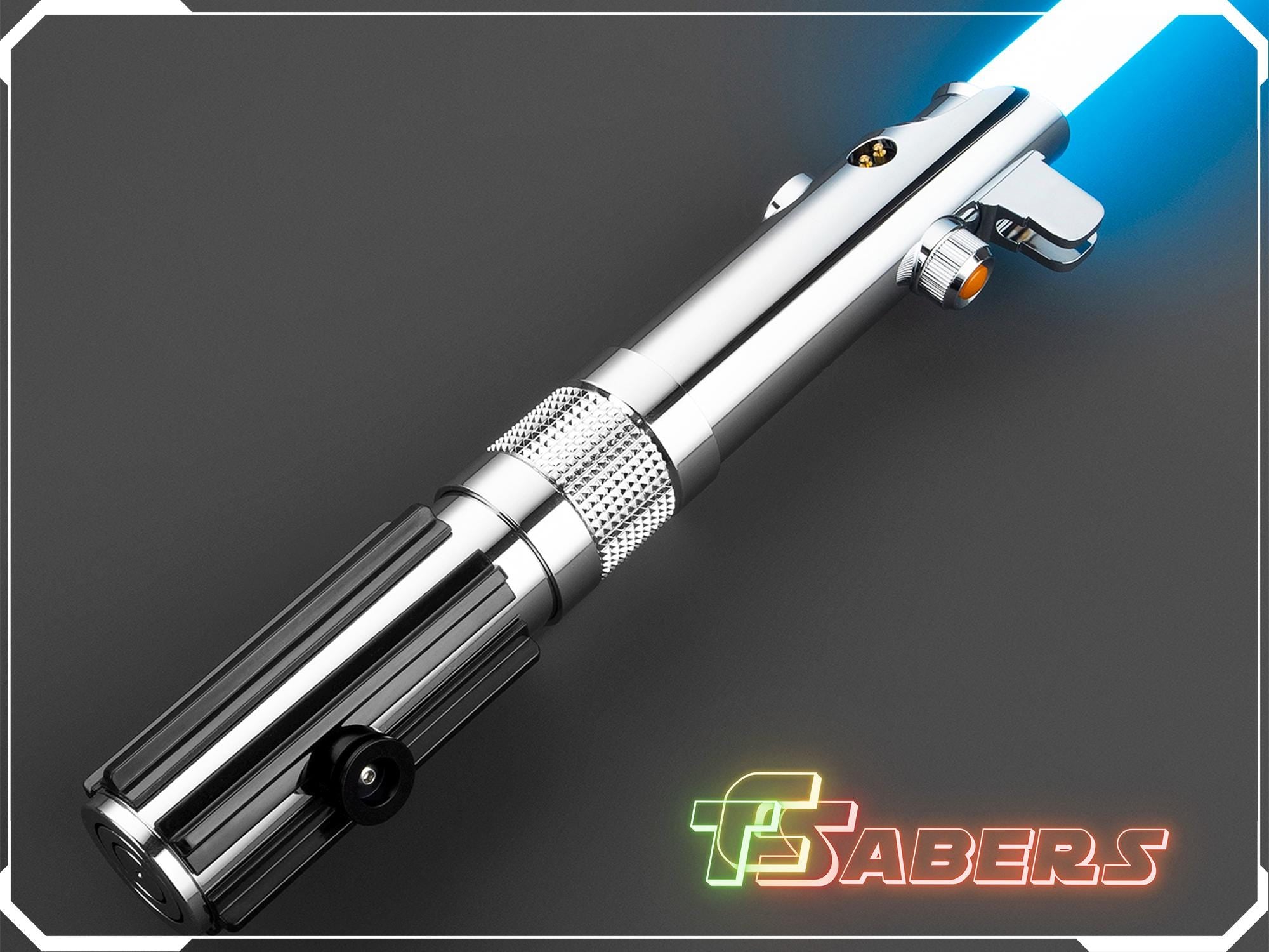 Anakin's EP3 Lightsaber Neopixel or RGB, Revenge of the Sith, w/ Custom Blade & Hard Case, Star Wars (XenoPixel V3, Proffie 2.2, or RGB)