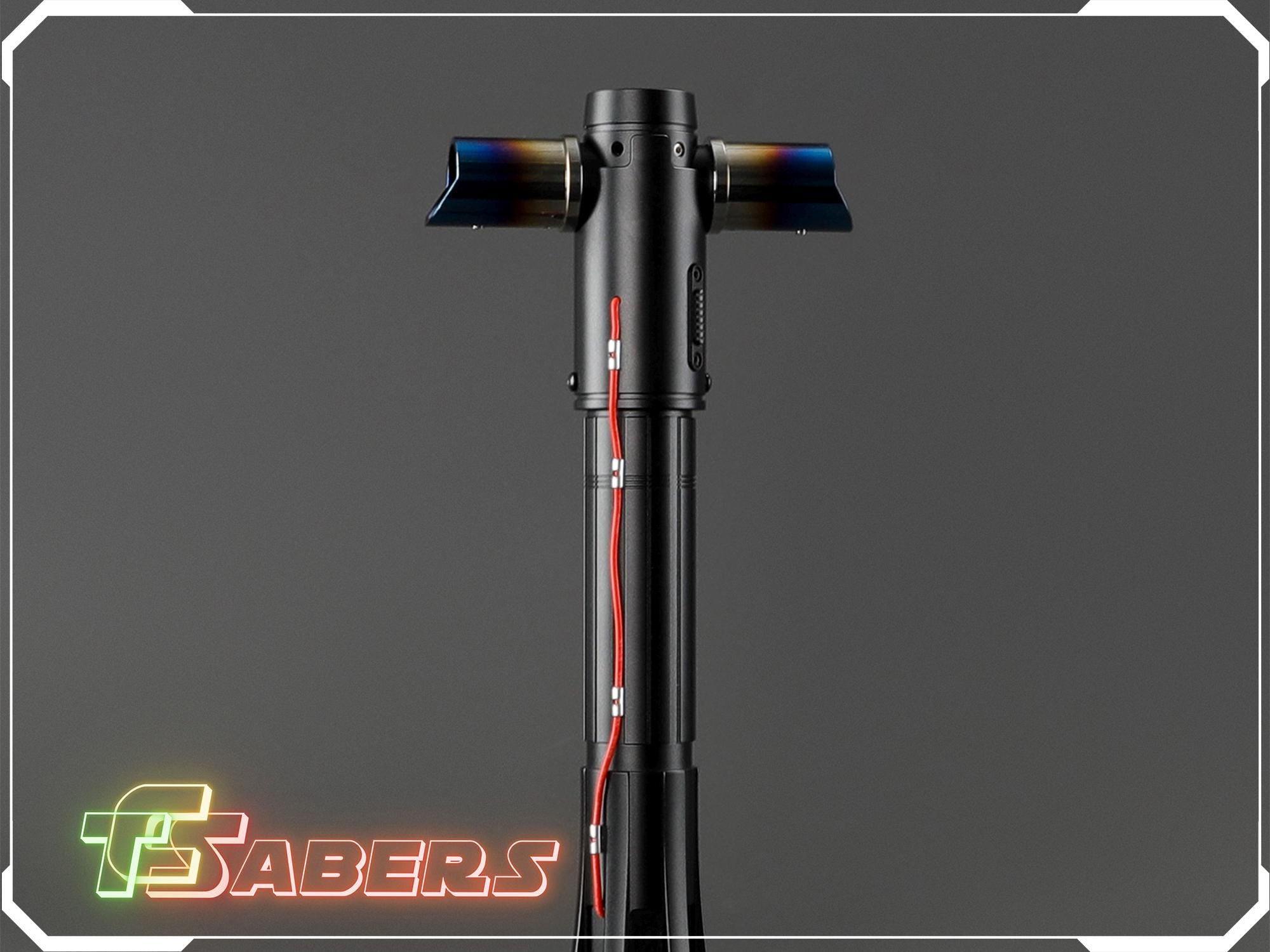 Kylo Ren's Lightsaber Neopixel or RGB, Metal Hilt w/ Custom Blade, Star Wars (XenoPixel V3, Proffie 2.2, or RGB)
