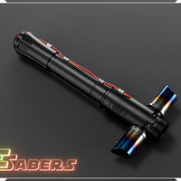 Kylo Ren's Lightsaber Neopixel or RGB, Metal Hilt w/ Custom Blade, Star Wars (XenoPixel V3, Proffie 2.2, or RGB)