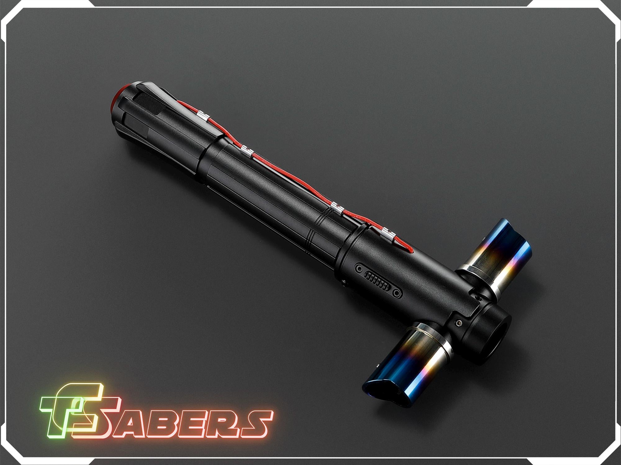 Kylo Ren's Lightsaber Neopixel or RGB, Metal Hilt w/ Custom Blade, Star Wars (XenoPixel V3, Proffie 2.2, or RGB)