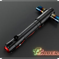 Kylo Ren's Lightsaber Neopixel or RGB, Metal Hilt w/ Custom Blade, Star Wars (XenoPixel V3, Proffie 2.2, or RGB)