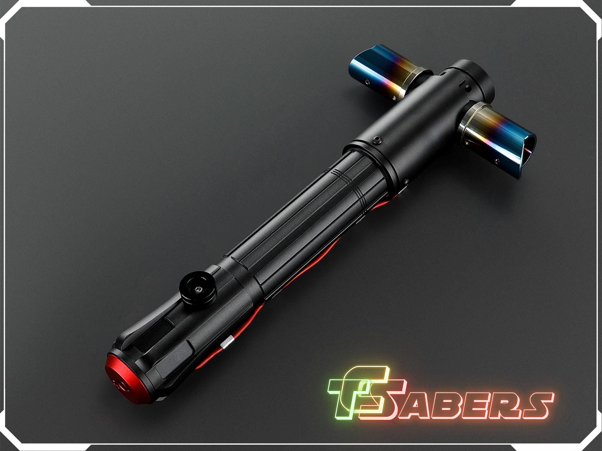 Kylo Ren's Lightsaber Neopixel or RGB, Metal Hilt w/ Custom Blade, Star Wars (XenoPixel V3, Proffie 2.2, or RGB)