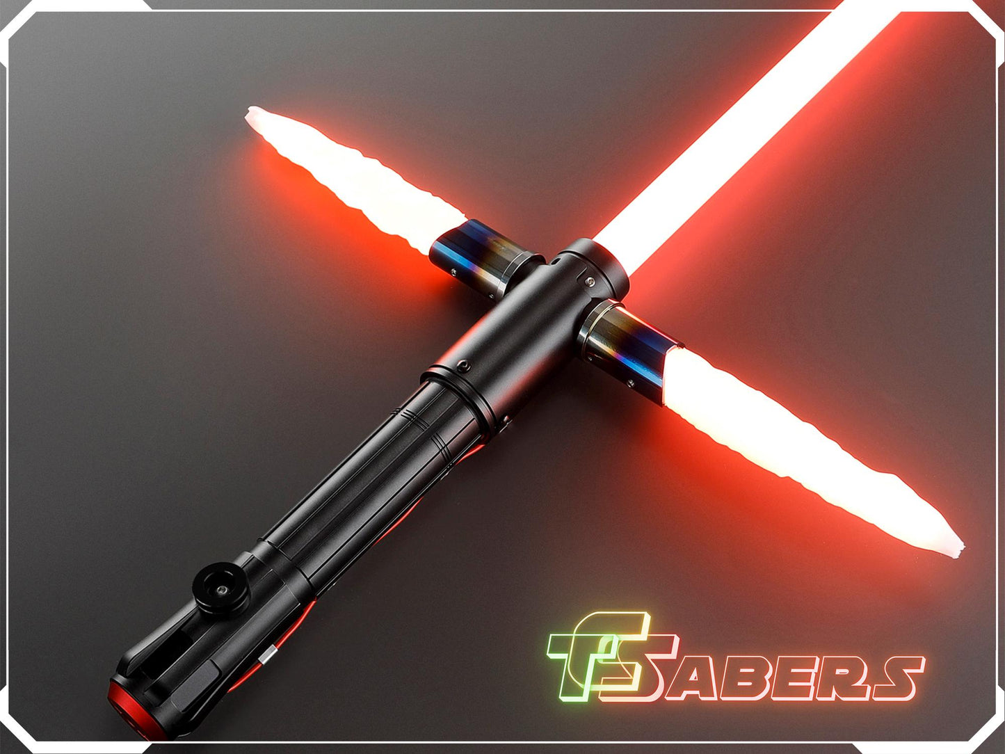 Kylo Ren's Lightsaber Neopixel or RGB, Metal Hilt w/ Custom Blade, Star Wars (XenoPixel V3, Proffie 2.2, or RGB)