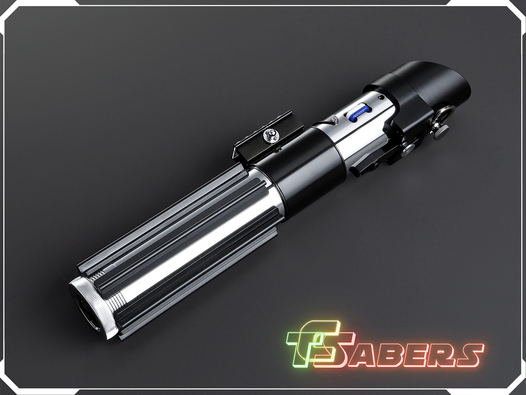 Darth Vader's EP5 Lightsaber Neopixel or RGB, Empire Strikes Back w/ Custom Blade & Hard Case, Star Wars (XenoPixel V3, Proffie 2.2, or RGB)