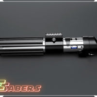 Darth Vader's EP5 Lightsaber Neopixel or RGB, Empire Strikes Back w/ Custom Blade & Hard Case, Star Wars (XenoPixel V3, Proffie 2.2, or RGB)