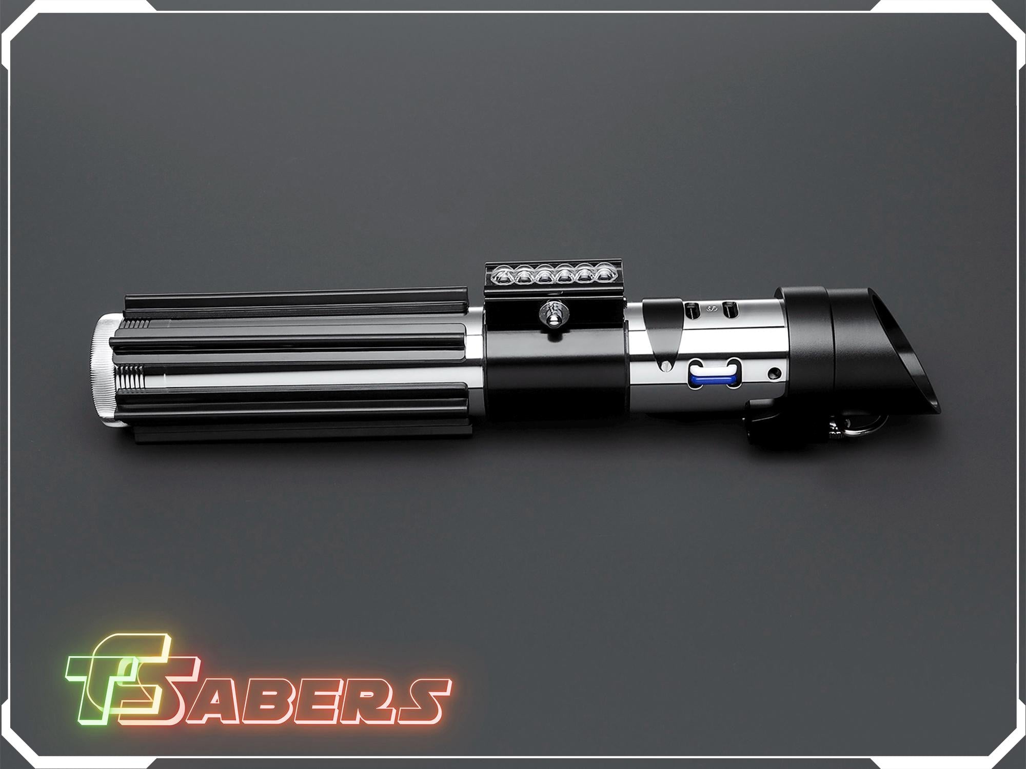 Darth Vader's EP5 Lightsaber Neopixel or RGB, Empire Strikes Back w/ Custom Blade & Hard Case, Star Wars (XenoPixel V3, Proffie 2.2, or RGB)