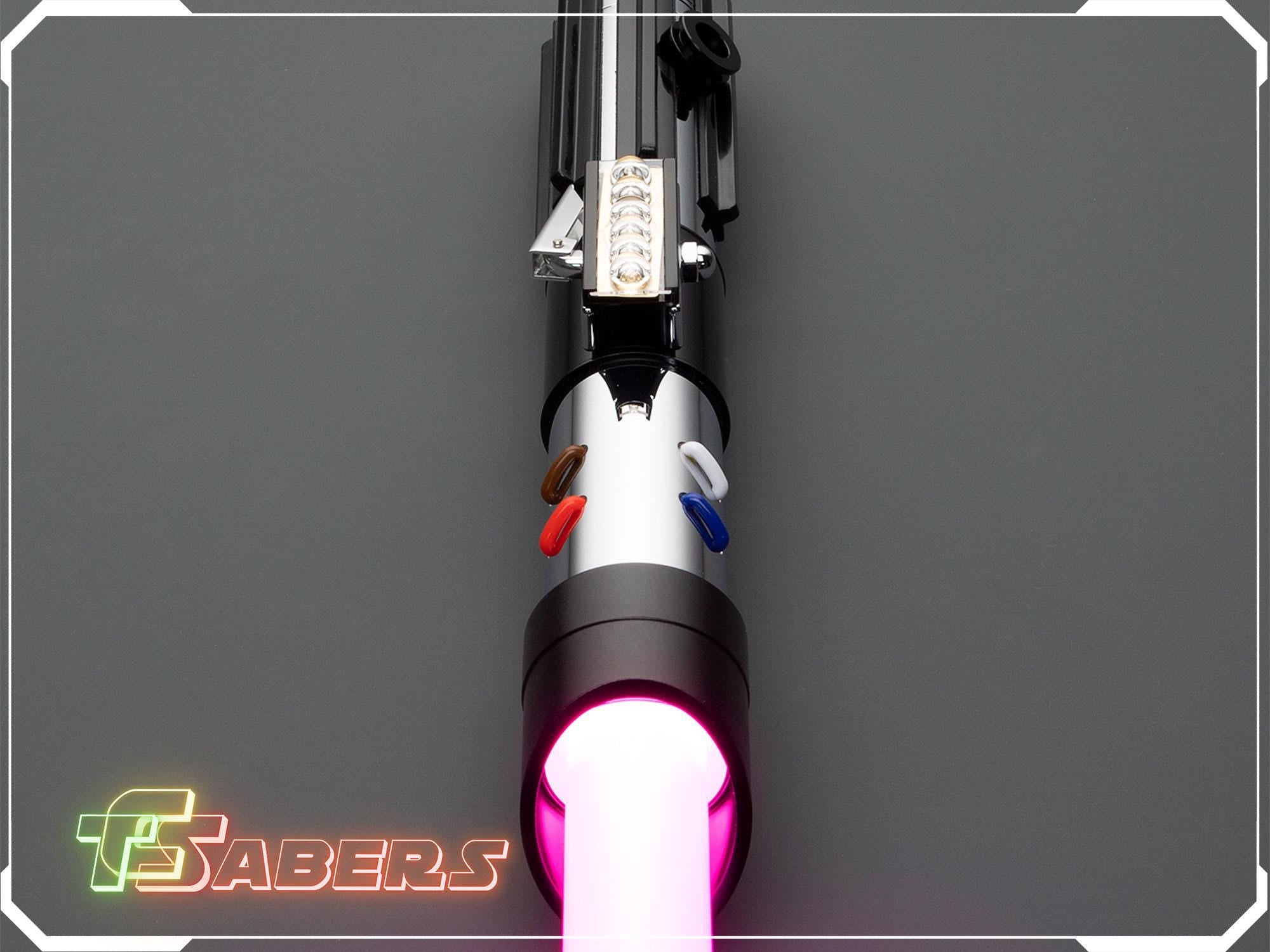 Darth Vader EP3.5 Lightsaber Neopixel or RGB, Rogue One, w/ Custom Blade & Hard Case, Star Wars (XenoPixel V3, Proffie 2.2, or RGB)
