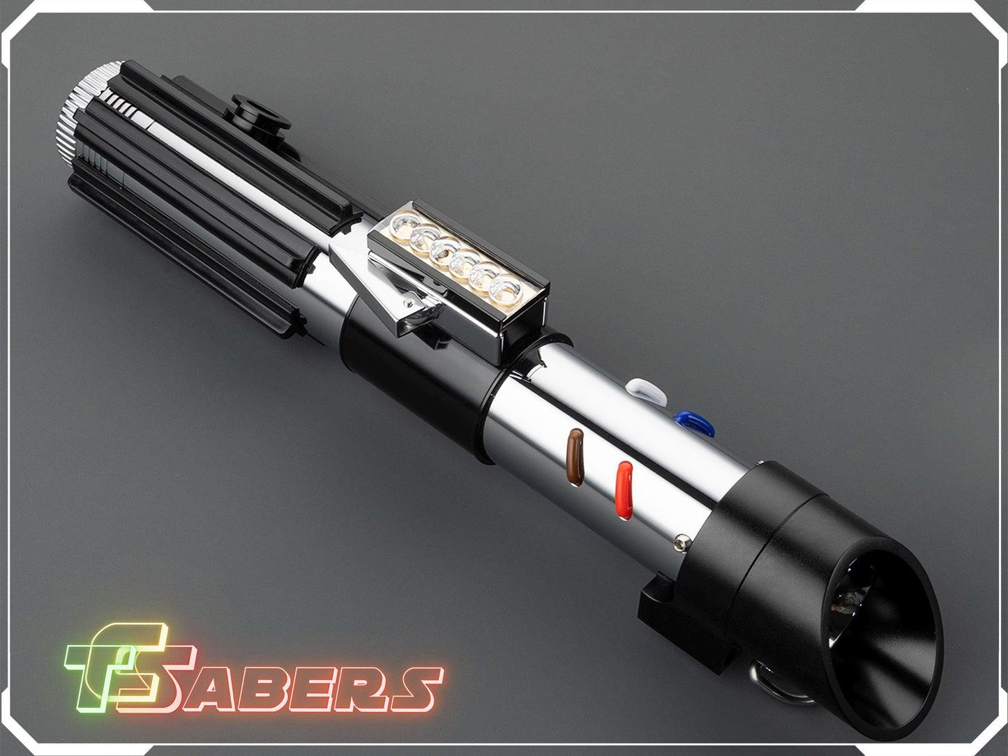 Darth Vader EP3.5 Lightsaber Neopixel or RGB, Rogue One, w/ Custom Blade & Hard Case, Star Wars (XenoPixel V3, Proffie 2.2, or RGB)