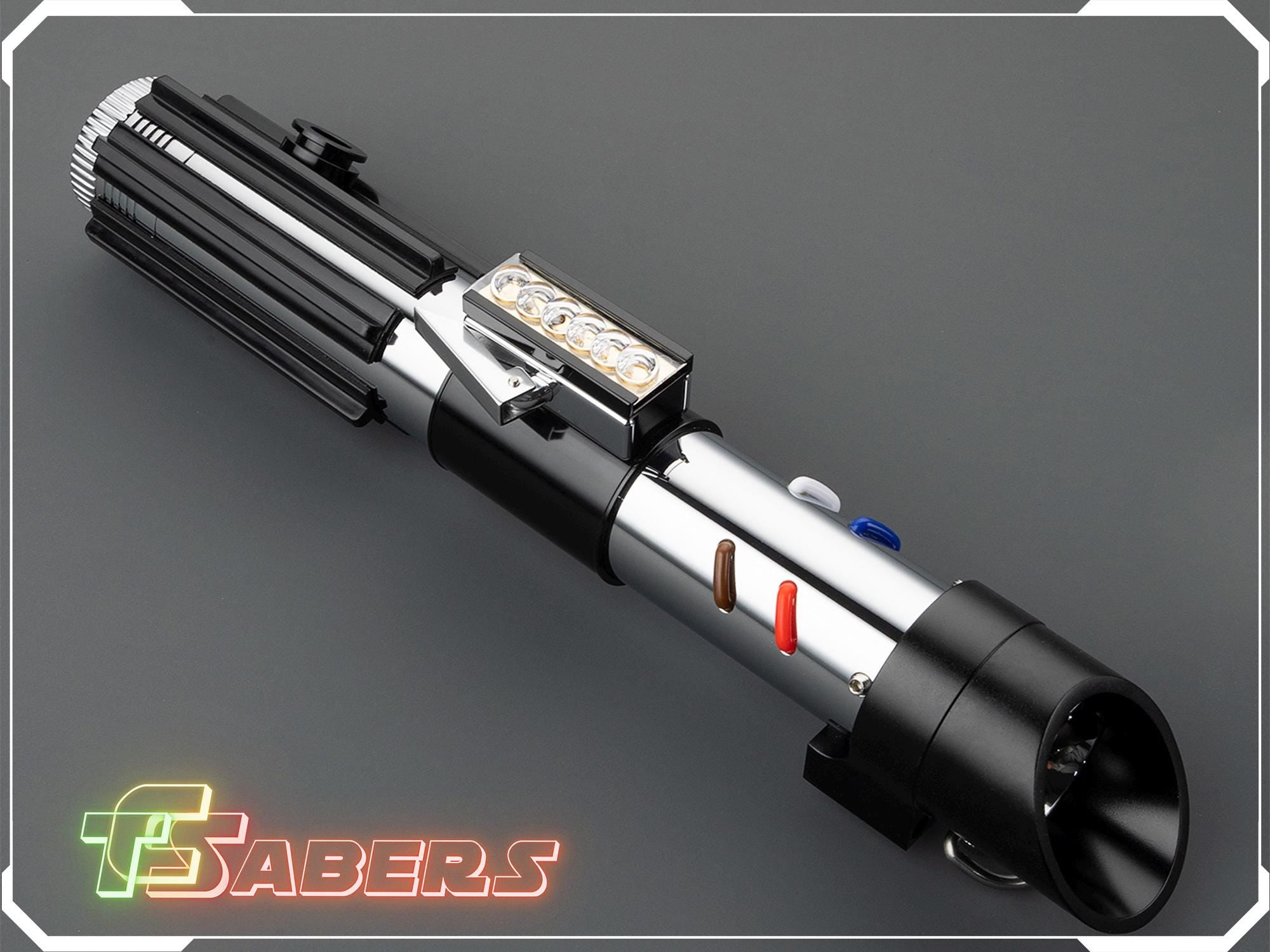 Darth Vader EP3.5 Lightsaber Neopixel or RGB, Rogue One, w/ Custom Blade & Hard Case, Star Wars (XenoPixel V3, Proffie 2.2, or RGB)
