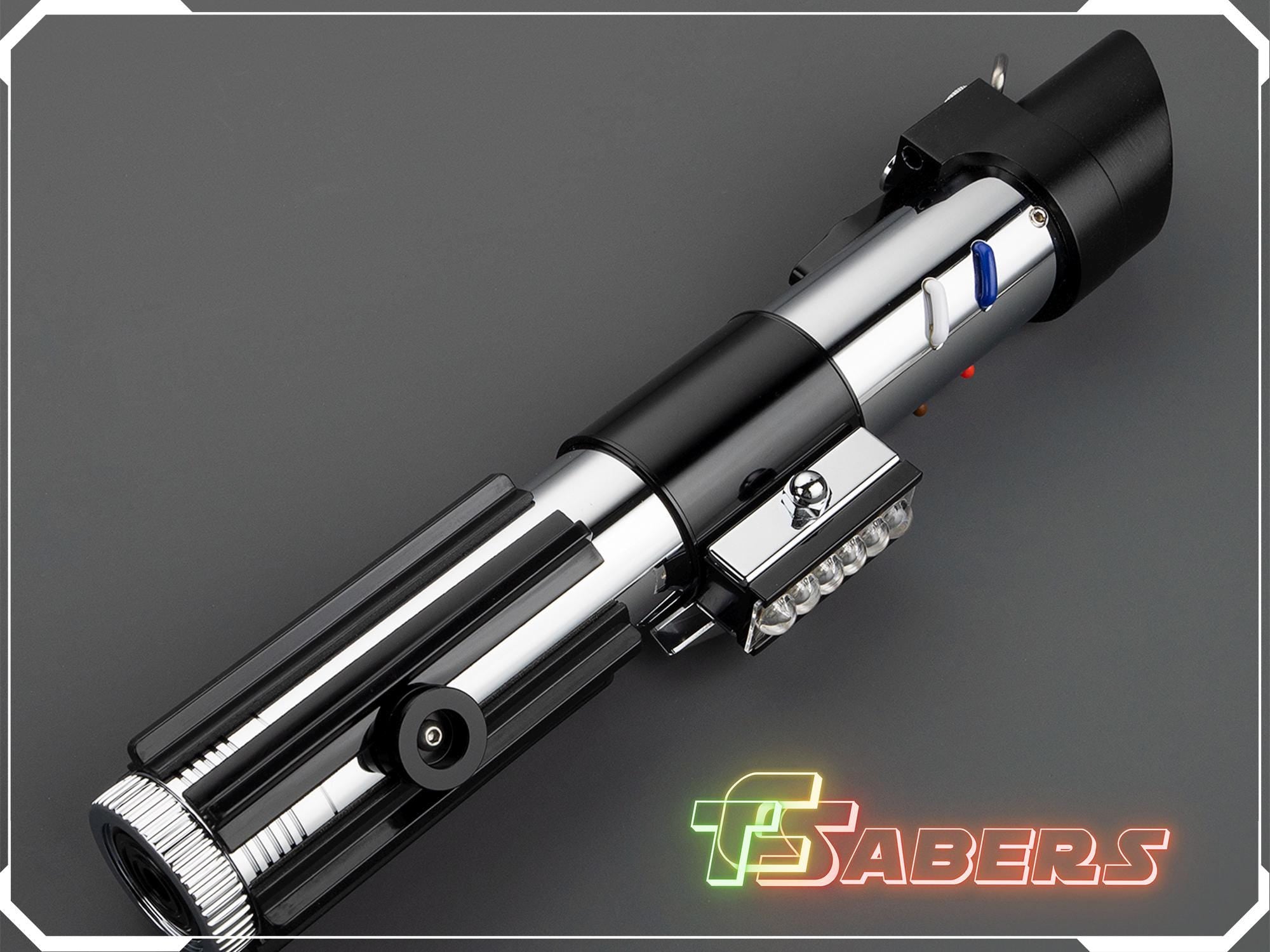 Darth Vader EP3.5 Lightsaber Neopixel or RGB, Rogue One, w/ Custom Blade & Hard Case, Star Wars (XenoPixel V3, Proffie 2.2, or RGB)