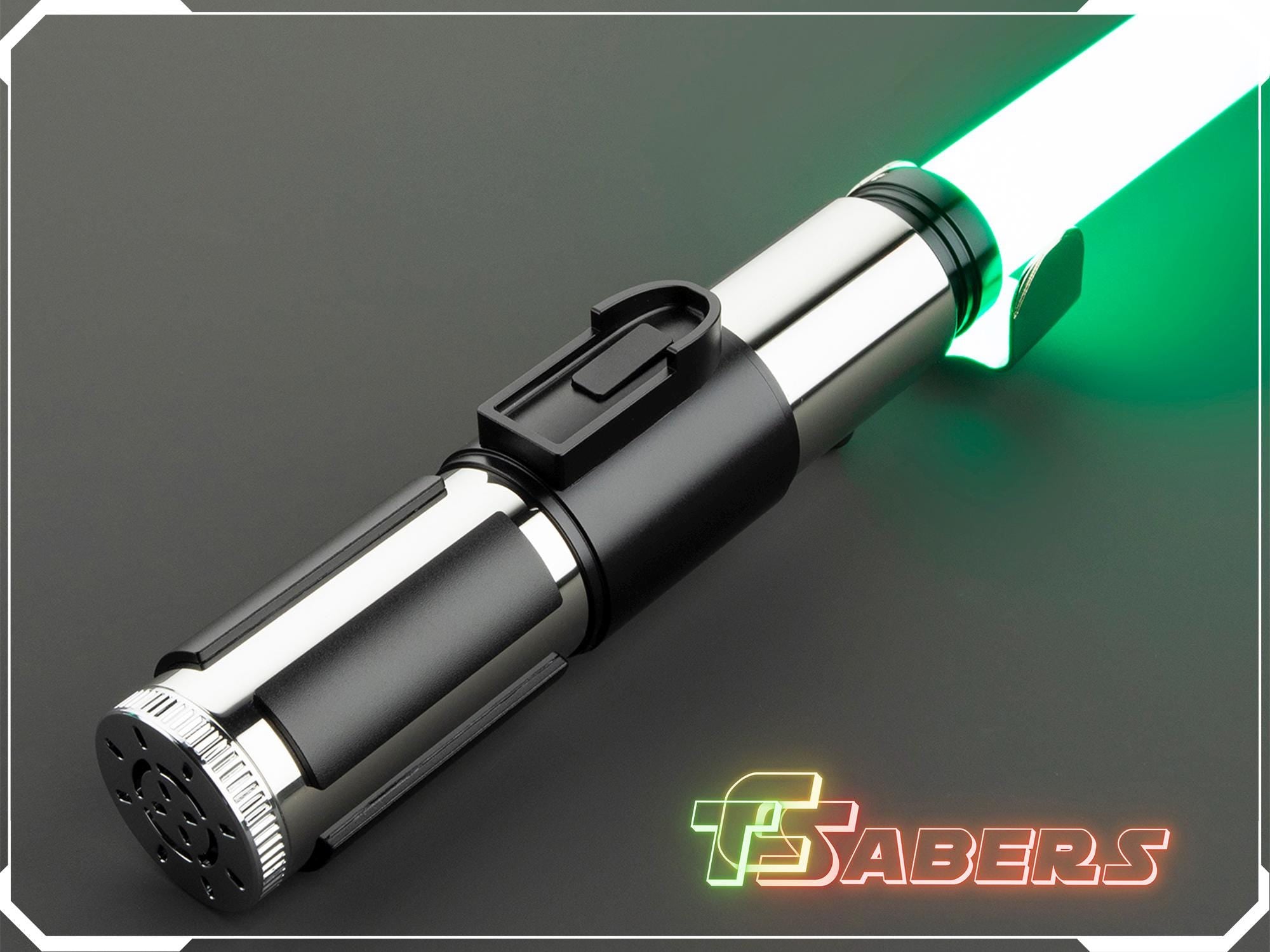 Master Yoda's Lightsaber Neopixel or RGB, w/ Custom Blade & Hard Case, Star Wars (XenoPixel V3 or RGB)
