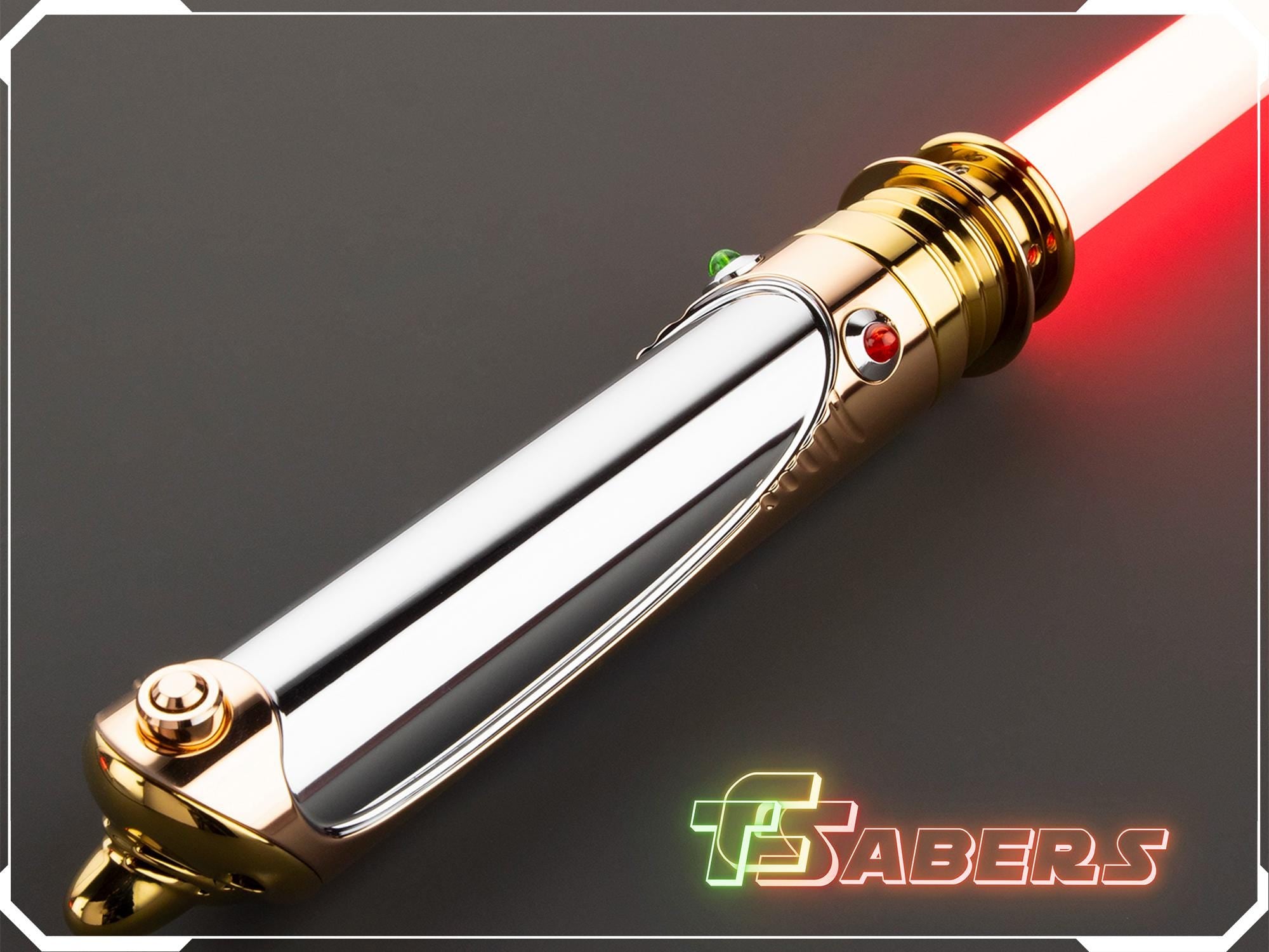 Darth Sidius' Lightsaber Neopixel or RGB, Emperor Palpatine, w/ Custom Blade & Hard Case, Star Wars (XenoPixel V3 or RGB)