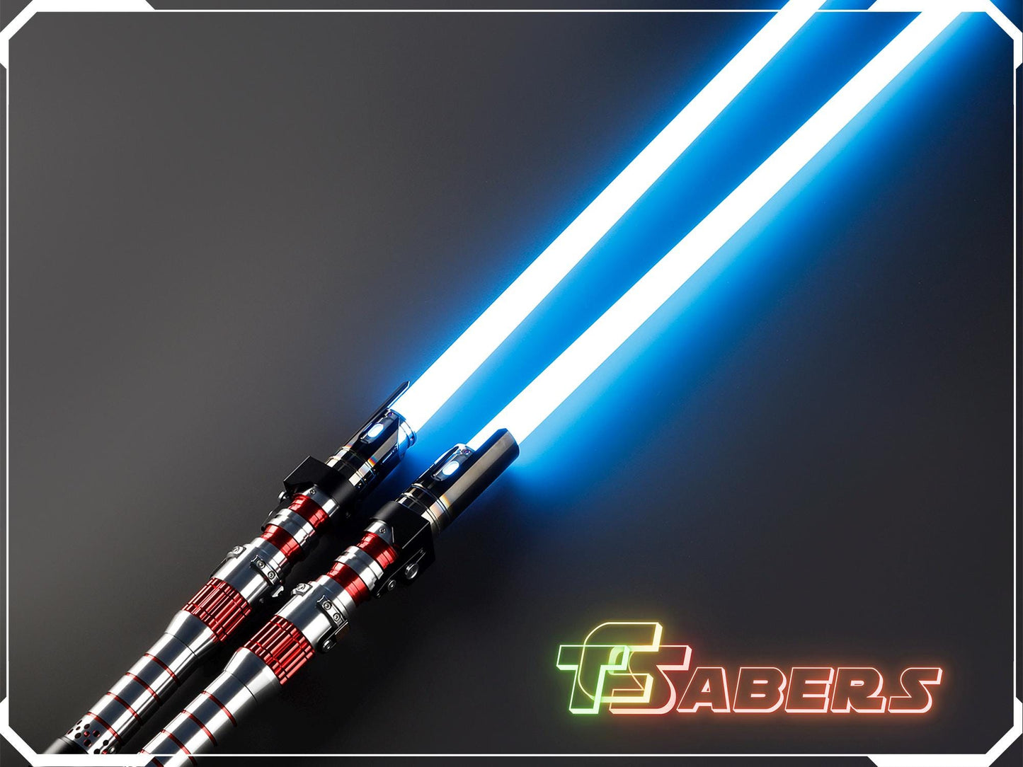 Dark Rey's Lightsaber Neopixel or RGB, The Rise of Skywalker, w/ Custom Blade & Hard Case, Star Wars (XenoPixel V3, Proffie 2.2, or RGB)