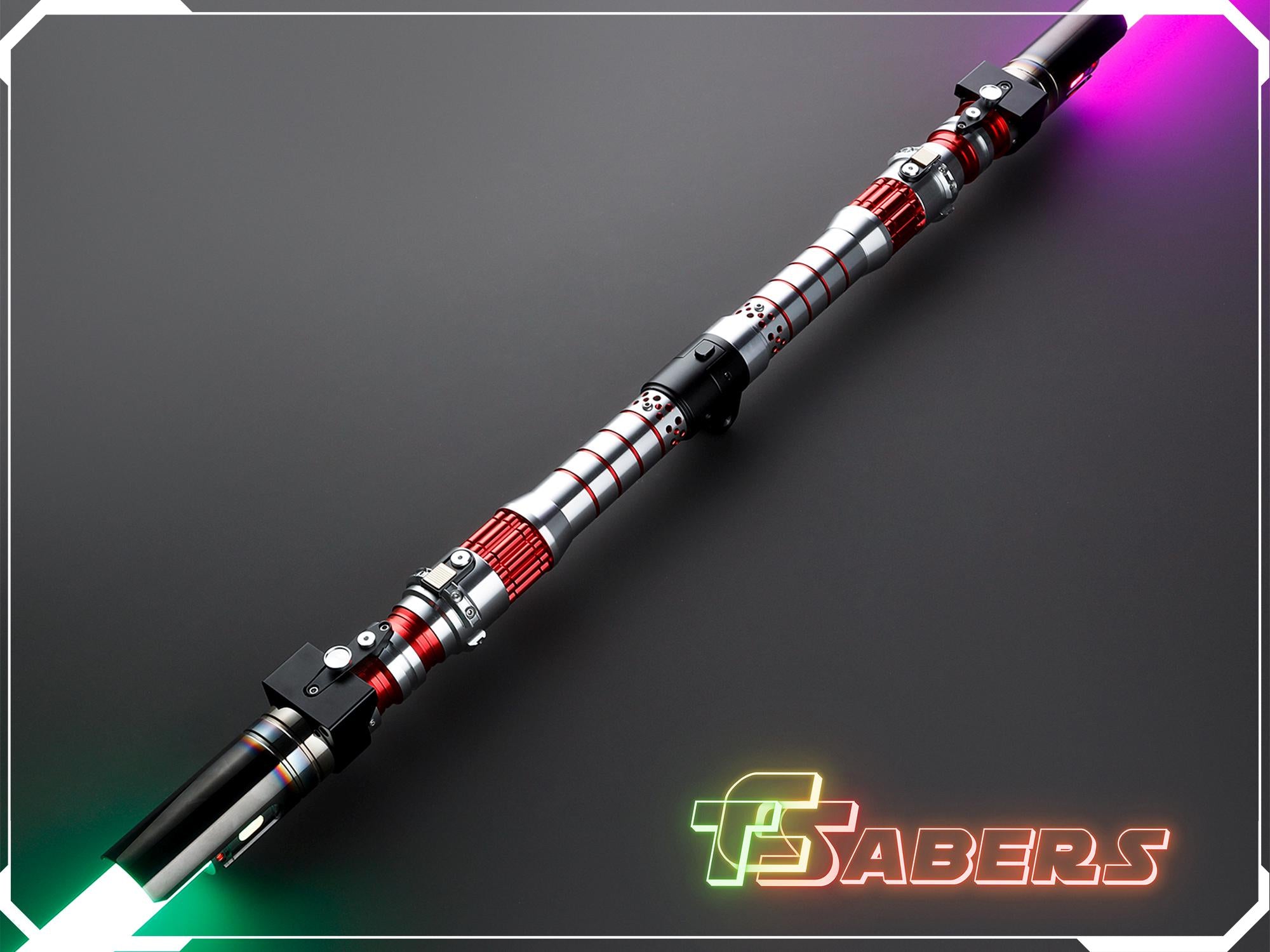 Dark Rey's Lightsaber Neopixel or RGB, The Rise of Skywalker, w/ Custom Blade & Hard Case, Star Wars (XenoPixel V3, Proffie 2.2, or RGB)