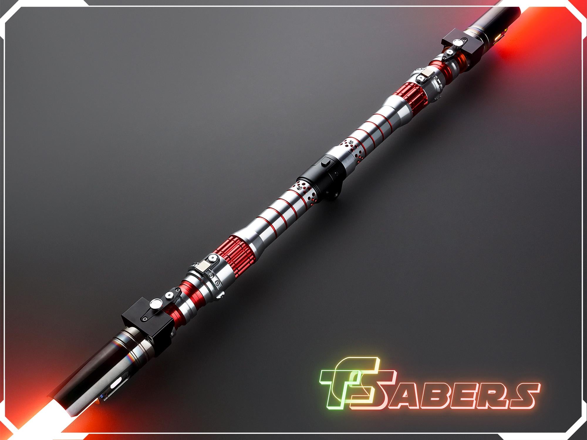 Dark Rey's Lightsaber Neopixel or RGB, The Rise of Skywalker, w/ Custom Blade & Hard Case, Star Wars (XenoPixel V3, Proffie 2.2, or RGB)