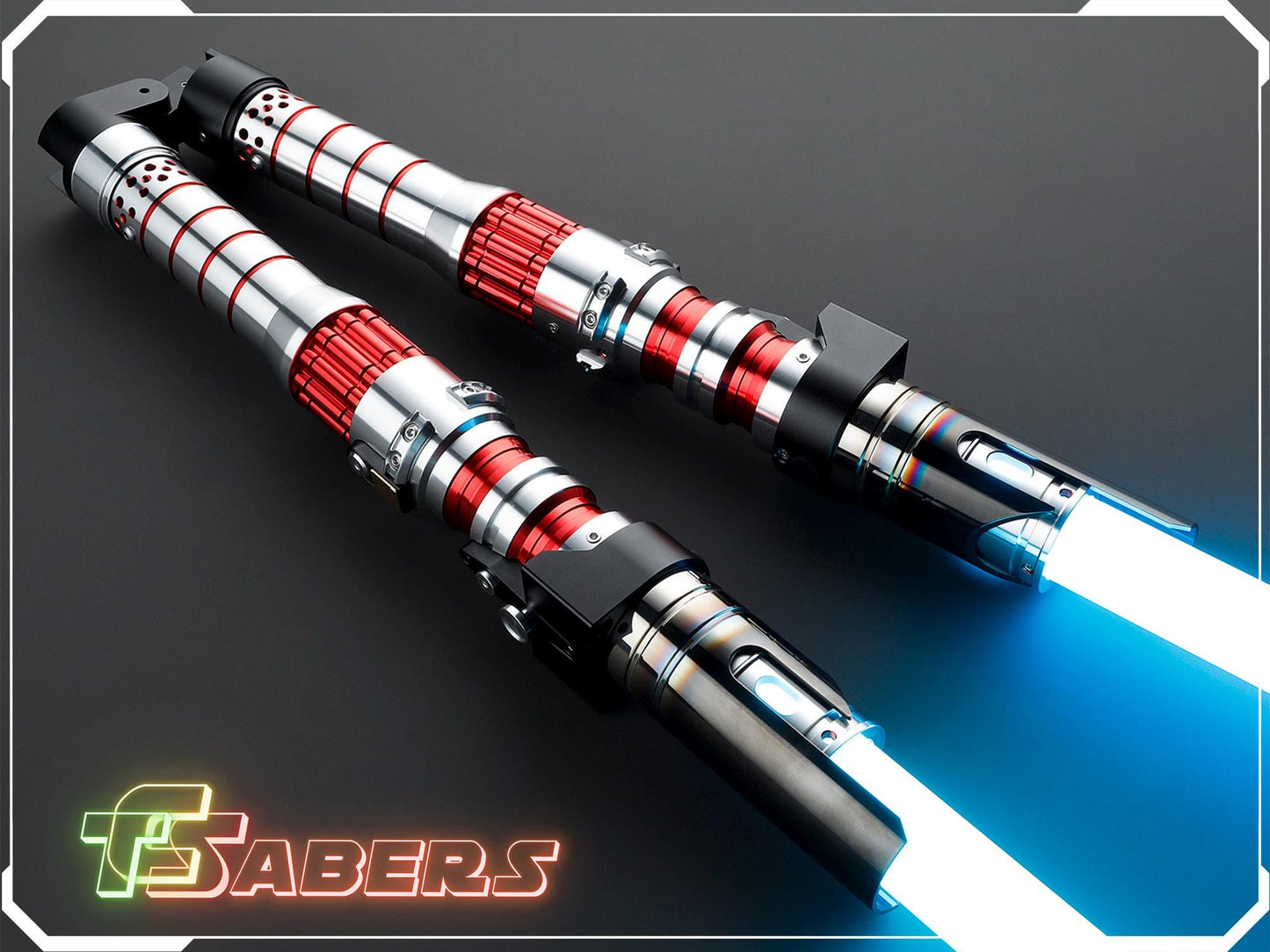 Dark Rey's Lightsaber Neopixel or RGB, The Rise of Skywalker, w/ Custom Blade & Hard Case, Star Wars (XenoPixel V3, Proffie 2.2, or RGB)