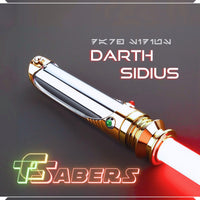 Darth Sidius' Lightsaber Neopixel or RGB, Emperor Palpatine, w/ Custom Blade & Hard Case, Star Wars (XenoPixel V3 or RGB)