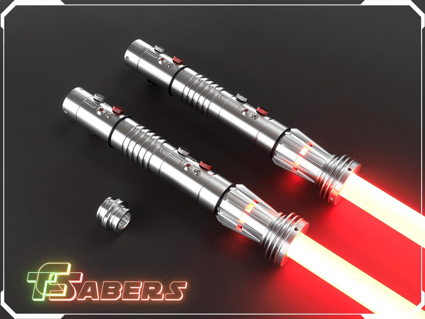 Darth Maul Lightsaber Neopixel or RGB, w/ Custom Blade, Star Wars (XenoPixel V3, Proffie 2.2, or RGB)