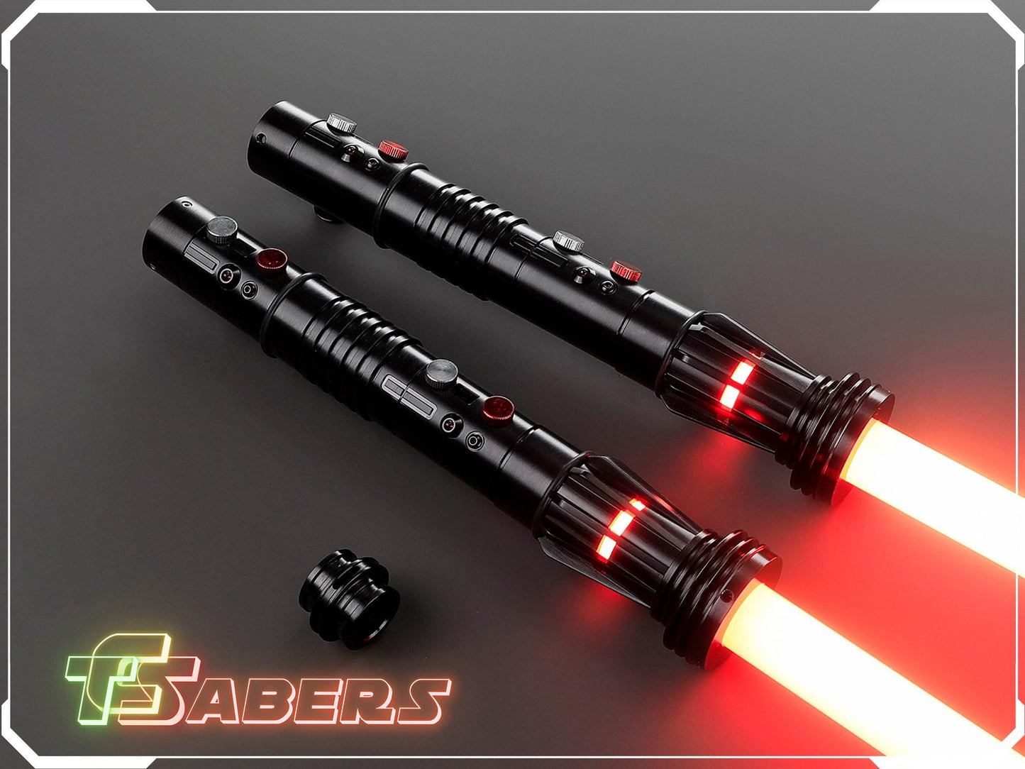 Darth Maul Lightsaber Neopixel or RGB, w/ Custom Blade, Star Wars (XenoPixel V3, Proffie 2.2, or RGB)