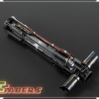 Kylo Ren Weathered Pro Lightsaber Neopixel or RGB, w/ Custom Blade & Hard Case, Star Wars (XenoPixel V3, Proffie 2.2, or RGB)