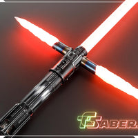 Kylo Ren Weathered Pro Lightsaber Neopixel or RGB, w/ Custom Blade & Hard Case, Star Wars (XenoPixel V3, Proffie 2.2, or RGB)
