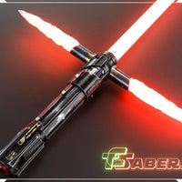 Kylo Ren Weathered Pro Lightsaber Neopixel or RGB, w/ Custom Blade & Hard Case, Star Wars (XenoPixel V3, Proffie 2.2, or RGB)