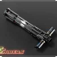 Kylo Ren Weathered Pro Lightsaber Neopixel or RGB, w/ Custom Blade & Hard Case, Star Wars (XenoPixel V3, Proffie 2.2, or RGB)