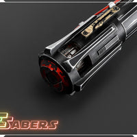 Kylo Ren Weathered Pro Lightsaber Neopixel or RGB, w/ Custom Blade & Hard Case, Star Wars (XenoPixel V3, Proffie 2.2, or RGB)