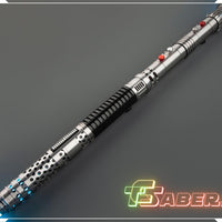 Darth Maul Clone Wars Lightsaber Neopixel or RGB, w/ Custom Blade & Hard Case, Star Wars (XenoPixel V3, Proffie 2.2, or RGB)