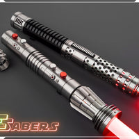 Darth Maul Clone Wars Lightsaber Neopixel or RGB, w/ Custom Blade & Hard Case, Star Wars (XenoPixel V3, Proffie 2.2, or RGB)