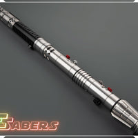 Darth Maul Clone Wars Lightsaber Neopixel or RGB, w/ Custom Blade & Hard Case, Star Wars (XenoPixel V3, Proffie 2.2, or RGB)