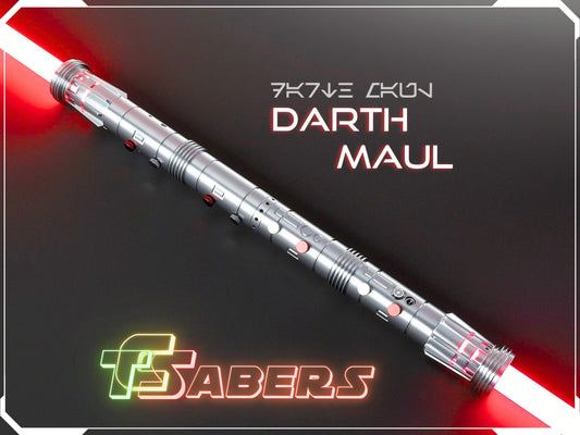 Darth Maul Lightsaber Neopixel or RGB, w/ Custom Blade, Star Wars (XenoPixel V3, Proffie 2.2, or RGB)