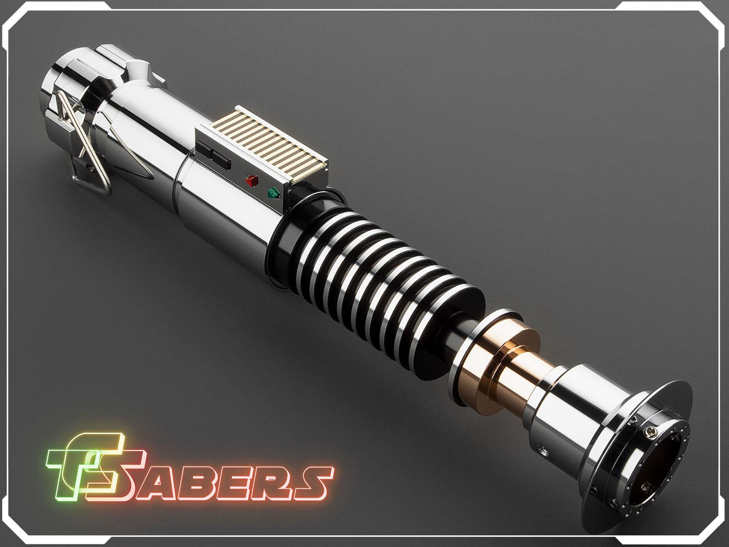 Luke Skywalker's ROTJ Lightsaber Neopixel or RGB, Metal Hilt w/ Custom Blade, Star Wars (XenoPixel V3, Proffie 2.2, or RGB)