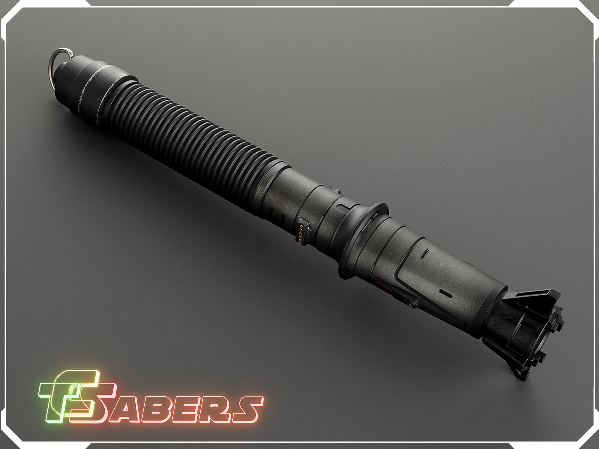 Baylan Skoll Lightsaber Neopixel or RGB, Ahsoka, w/ Custom Blade & Hard Case, Star Wars (XenoPixel V3, Proffie 2.2, or RGB)