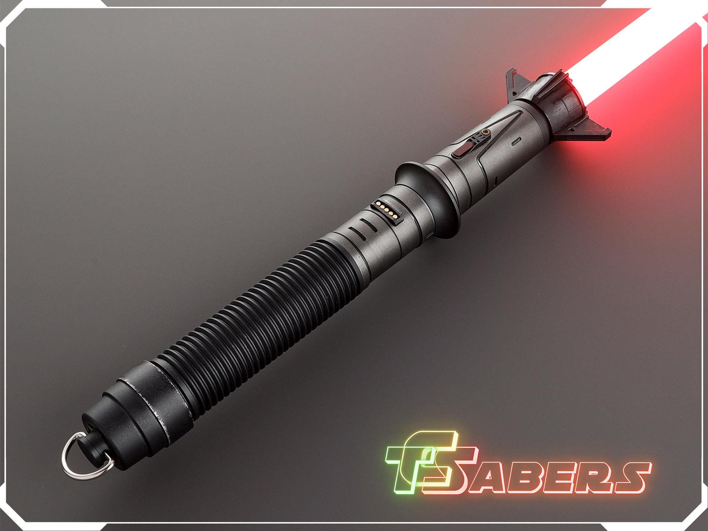 Baylan Skoll Lightsaber Neopixel or RGB, Ahsoka, w/ Custom Blade & Hard Case, Star Wars (XenoPixel V3, Proffie 2.2, or RGB)