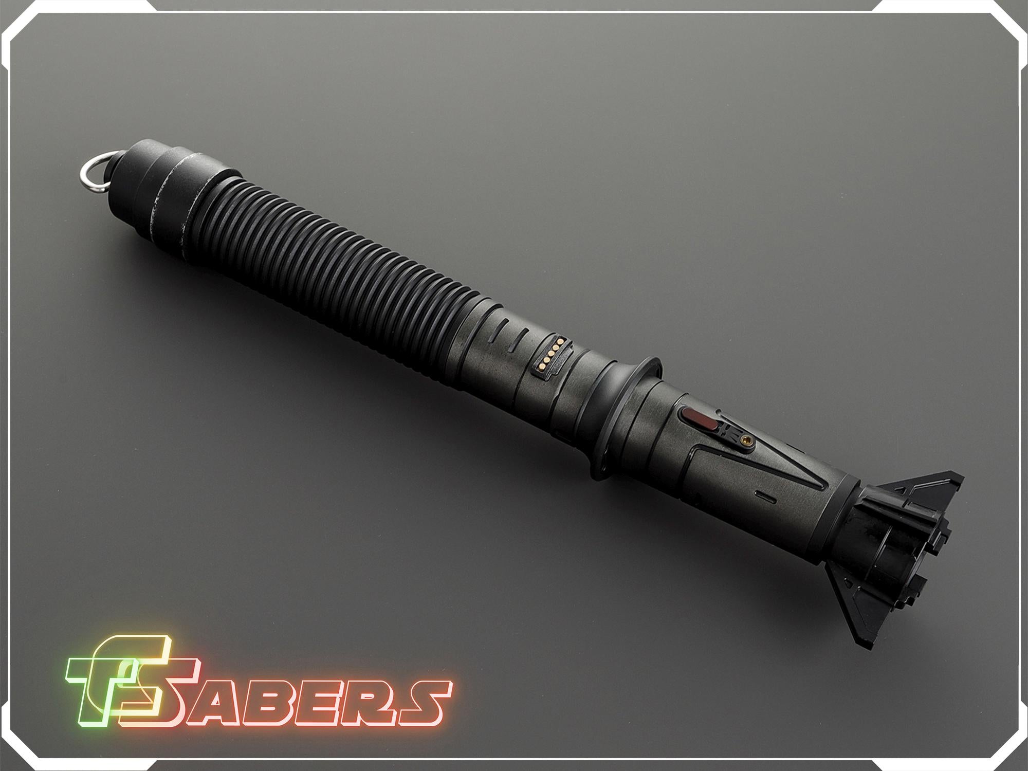 Baylan Skoll Lightsaber Neopixel or RGB, Ahsoka, w/ Custom Blade & Hard Case, Star Wars (XenoPixel V3, Proffie 2.2, or RGB)