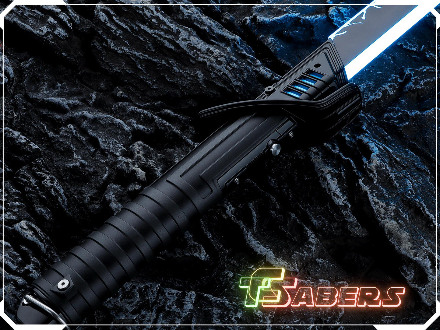 The Mandalorian Darksaber, Neopixel Lightsaber, From The Mando w/ Custom Blade & Hard Case, Star Wars (XenoPixel V3, Proffie 2.2, or RGB)