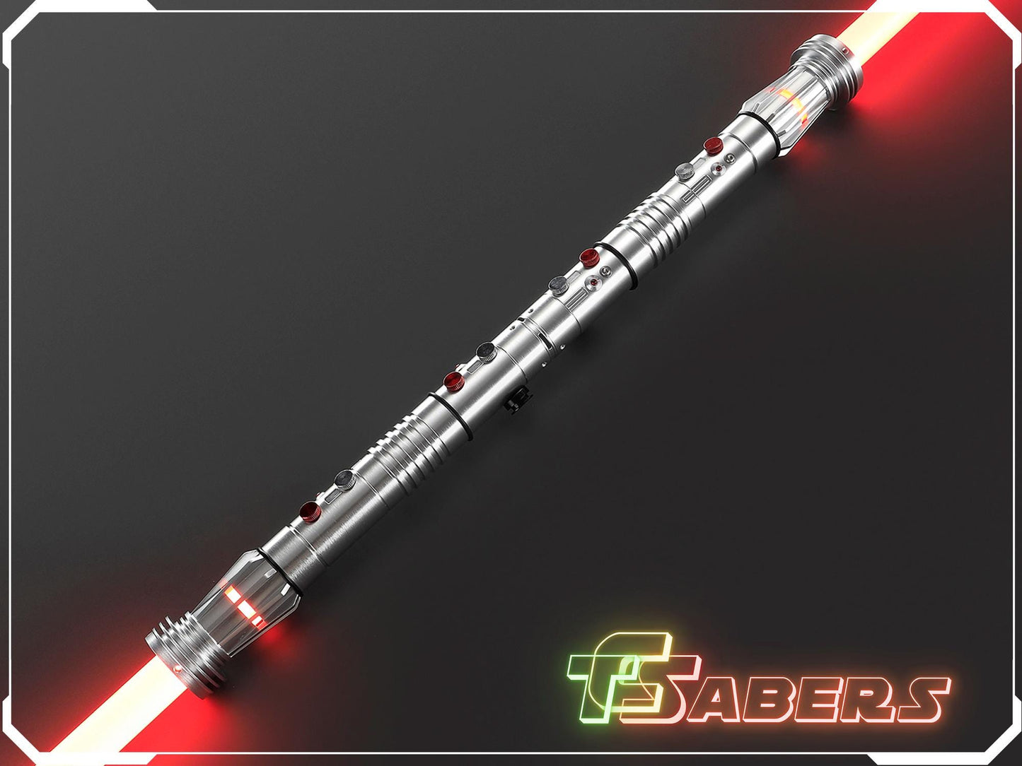 Darth Maul Lightsaber Neopixel or RGB, w/ Custom Blade, Star Wars (XenoPixel V3, Proffie 2.2, or RGB)