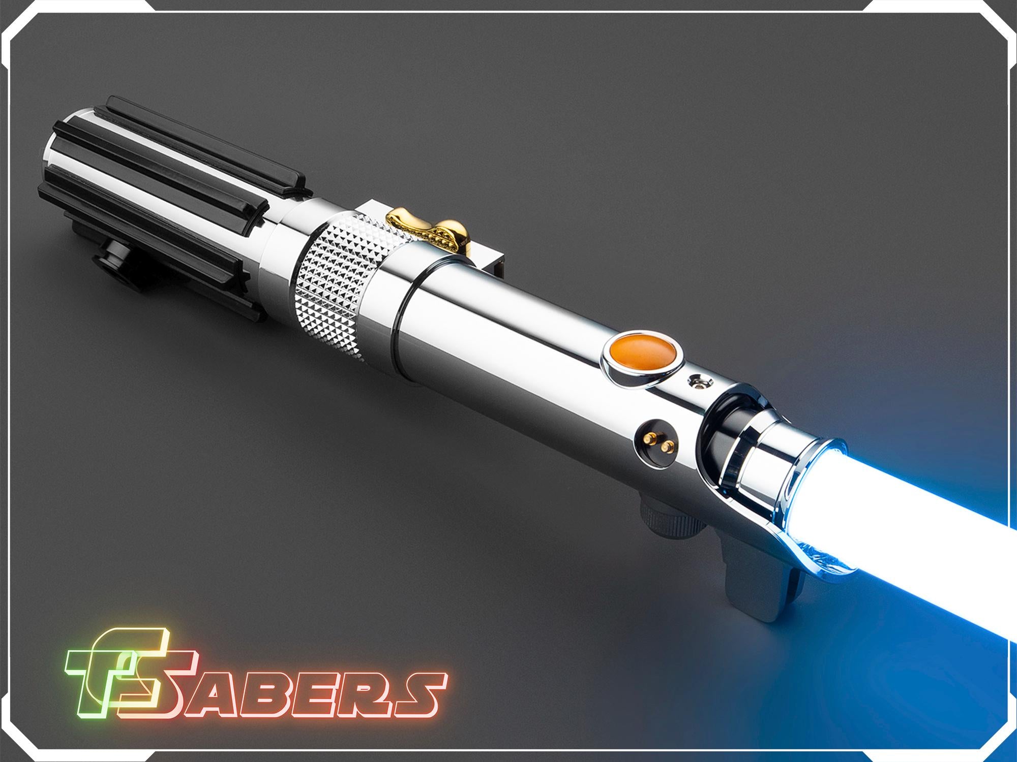 Anakin's EP3 Lightsaber Neopixel or RGB, Revenge of the Sith, w/ Custom Blade & Hard Case, Star Wars (XenoPixel V3, Proffie 2.2, or RGB)