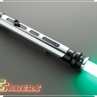 Qui-Gon Jinn's Lightsaber Neopixel or RGB, w/ Custom Blade & Hard Case, Star Wars (XenoPixel V3, Proffie 2.2, or RGB)
