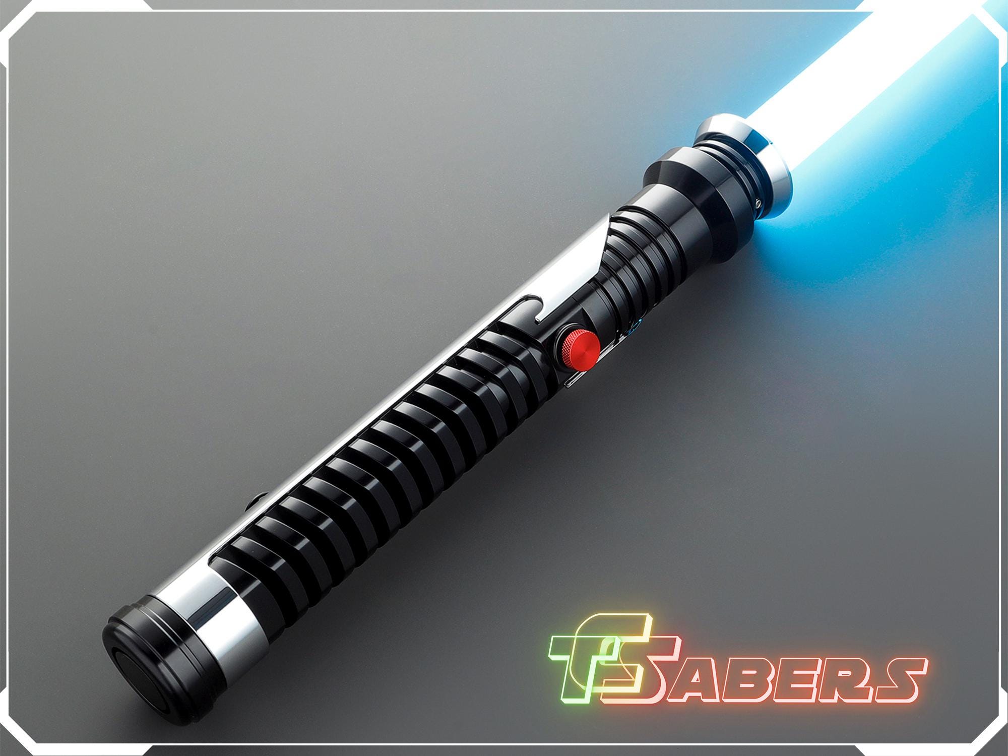 Qui-Gon Jinn's Lightsaber Neopixel or RGB, w/ Custom Blade & Hard Case, Star Wars (XenoPixel V3, Proffie 2.2, or RGB)