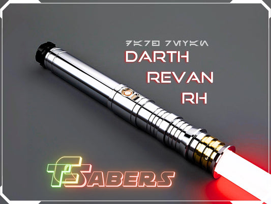 Darth Revan's RH Lightsaber Neopixel or RGB, Metal Hilt w/ Custom Blade, Star Wars (XenoPixel V3, Proffie 2.2, or RGB)