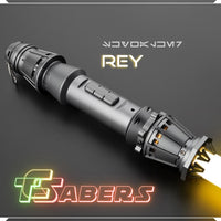 Rey Skywalker's Lightsaber Neopixel or RGB, w/ Custom Blade & Hard Case, Star Wars (XenoPixel V3, Proffie 2.2, or RGB)