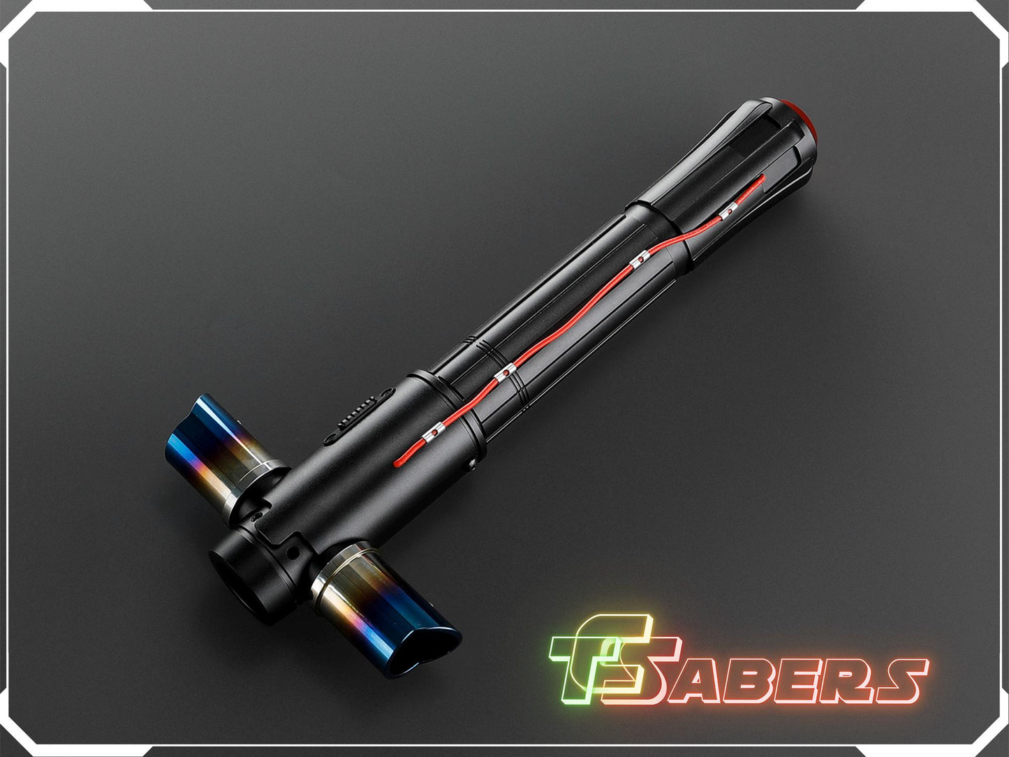 Kylo Ren's Lightsaber Neopixel or RGB, Metal Hilt w/ Custom Blade, Star Wars (XenoPixel V3, Proffie 2.2, or RGB)