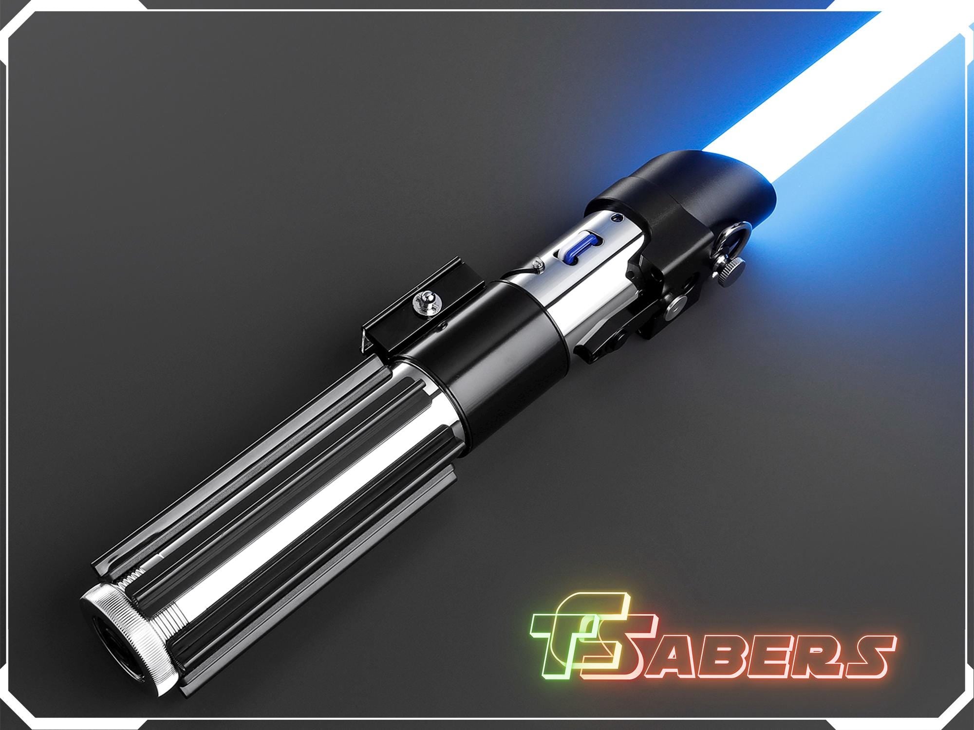 Darth Vader's EP5 Lightsaber Neopixel or RGB, Empire Strikes Back w/ Custom Blade & Hard Case, Star Wars (XenoPixel V3, Proffie 2.2, or RGB)